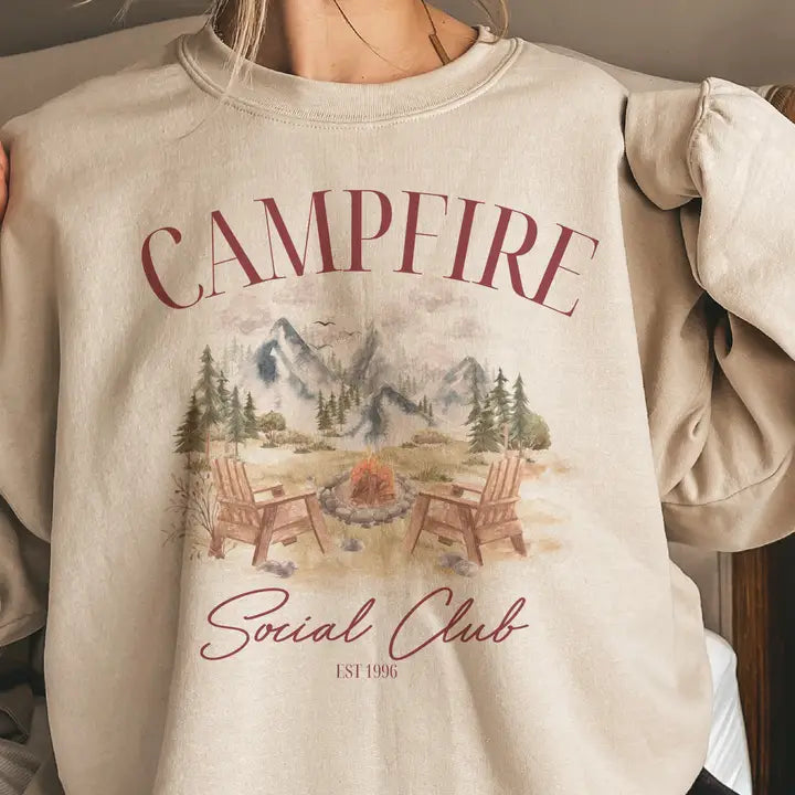 Campfire Social Club Graphic Sweatshirt