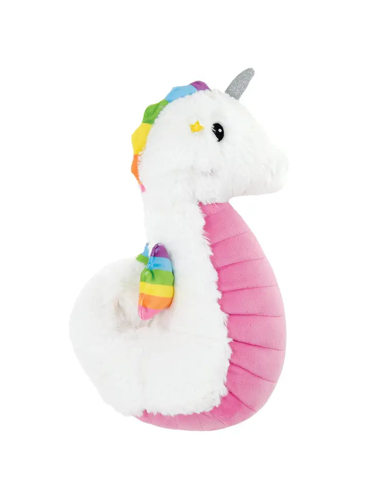 Seahorse Furry & Glitter Plush