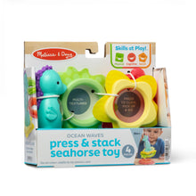 Load image into Gallery viewer, Ocean Waves Press and Stack Seahorse

