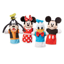 Load image into Gallery viewer, Disney Mickey Mouse &amp; Friends Soft &amp; Cuddly Hand Puppets

