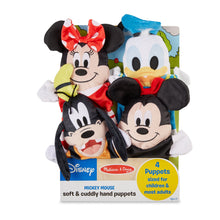 Load image into Gallery viewer, Disney Mickey Mouse &amp; Friends Soft &amp; Cuddly Hand Puppets
