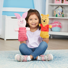 Load image into Gallery viewer, Disney Winnie the Pooh Soft &amp; Cuddly Hand Puppets

