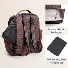 Load image into Gallery viewer, Leopard Itzy Mini Plus™ Diaper Bag
