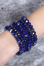 Load image into Gallery viewer, 7 PCS Multi-Layer Stackable Beaded Bracelet
