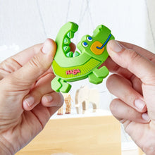 Load image into Gallery viewer, Silicone Crocodile Grasping Toy
