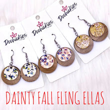 Load image into Gallery viewer, 1.25&quot; Dainty Fall Fling Ellas - Earrings
