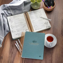 Load image into Gallery viewer, Kjv My Creative Bible Teal Linen - Hardcover
