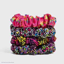 Load image into Gallery viewer, Lisa Frank &amp; Kitsch Ruched Satin Scrunchies
