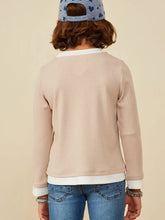 Load image into Gallery viewer, Girls Layered Look Ribbed Knit Top
