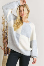 Load image into Gallery viewer, Colorblock Sweater Top
