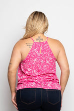 Load image into Gallery viewer, Floral Print Halter Tank Top

