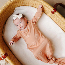 Load image into Gallery viewer, Copper Pearl® Newborn Knotted Gown COOPER
