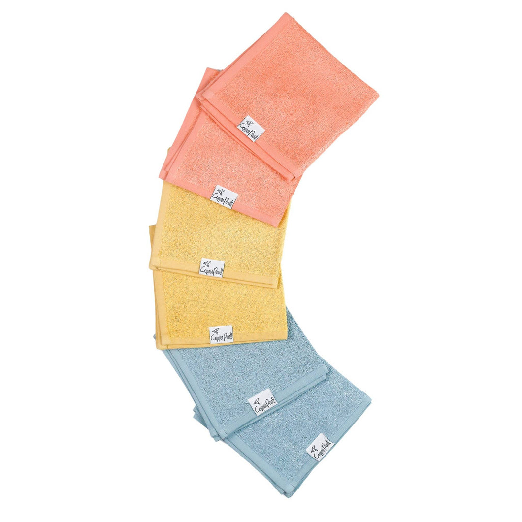COPPER PEARL® Ultra Soft Washcloth (6pk) - PIPER