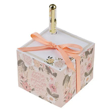 Load image into Gallery viewer, Note Block with Pen -  Every Good &amp; Perfect Gift James 1:17
