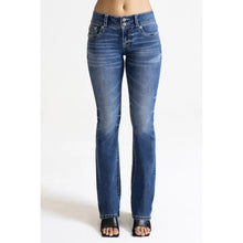 Load image into Gallery viewer, Miss Me 30&quot; Midrise Boot Cut Jeans
