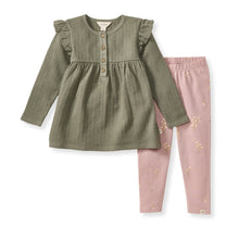 Load image into Gallery viewer, Budding Beauty Toddler Tunic Set
