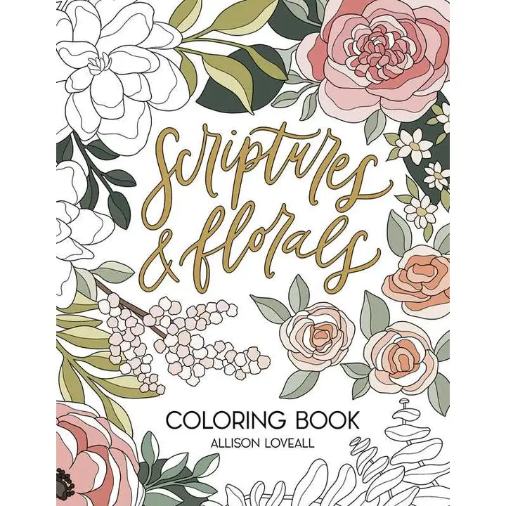 Scriptures and Florals Coloring Book