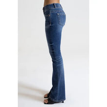 Load image into Gallery viewer, Miss Me 30&quot; Midrise Boot Cut Jeans
