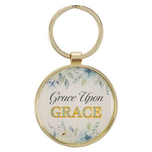 Load image into Gallery viewer, Keychain Grace Upon Grace John 1:16
