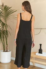 Load image into Gallery viewer, Wide Leg Crinkle Jumpsuit
