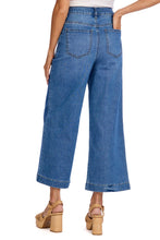 Load image into Gallery viewer, Mud Pie® Fritz Cropped Wide Leg Jeans
