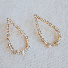 Load image into Gallery viewer, Sparkle Teardrop Shaped Earrings
