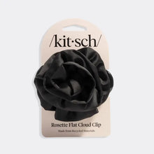 Load image into Gallery viewer, Satin Rosette Medium Flat Cloud Clip

