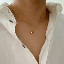 Load image into Gallery viewer, Love Bean Heart Necklace - Gold
