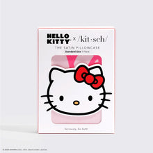 Load image into Gallery viewer, Hello Kitty X Kitsch Pillowcase - Pink Kitty Faces
