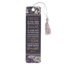 Load image into Gallery viewer, Tassel Bookmark Trust in the Lord Prov. 3:5-6
