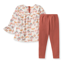 Load image into Gallery viewer, Boho Butterflies Toddler Tunic Set
