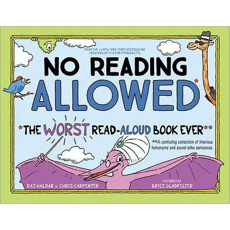 No Reading Allowed- Hardcover
