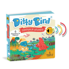 Load image into Gallery viewer, Ditty Bird Sound Book: Dinosaur Sounds

