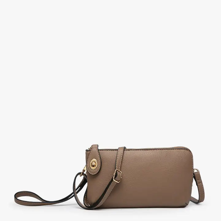 Jen&Co® Kendall Crossbody/Wristlet - Clay