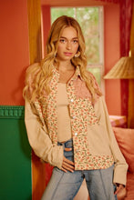 Load image into Gallery viewer, Blush Mix And Match Jacket With Cut Edge Detail
