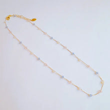 Load image into Gallery viewer, Pastel Water Drop Chain Necklace
