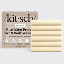 Load image into Gallery viewer, Rice Water Protein Face &amp; Body Wash Bar
