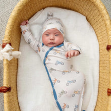 Load image into Gallery viewer, Copper Pearl® Newborn Knotted Gown RYDER
