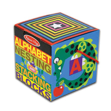 Load image into Gallery viewer, Alphabet Nesting and Stacking Blocks

