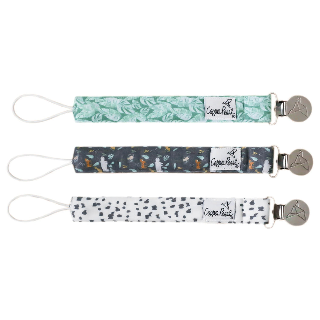 COPPER PEARL® Binky Clip Set BENGAL