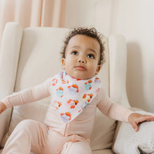 Load image into Gallery viewer, COPPER PEARL® Baby Bandana Bibs - Elmo Heart Candies
