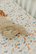 Load image into Gallery viewer, COPPER PEARL® Premium Crib Sheet RUFUS
