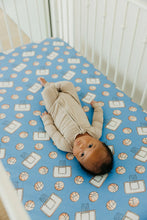 Load image into Gallery viewer, COPPER PEARL® Premium Crib Sheet DUNK
