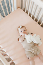 Load image into Gallery viewer, COPPER PEARL® Premium Crib Sheet BLUSH
