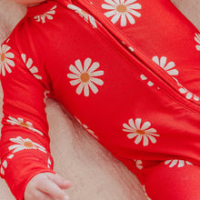 Load image into Gallery viewer, COPPER PEARL® Convertible Bamboo Zip-Up Footie Pajama - Jessa
