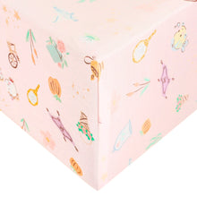 Load image into Gallery viewer, COPPER PEARL® Premium Crib Sheet ENCHANTED FRIENDS
