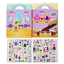 Load image into Gallery viewer, Deluxe Puffy Sticker Album - Day of Glamour
