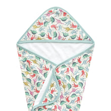Load image into Gallery viewer, COPPER PEARL® Hooded Towel DINOSAURS OF JURASSIC PARK
