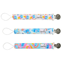 Load image into Gallery viewer, COPPER PEARL® Binky Clip Set - Disney Stitch Dreamsicles
