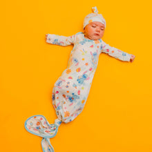 Load image into Gallery viewer, COPPER PEARL® Newborn Knotted Gown - Disney Stitch Dreamsicles

